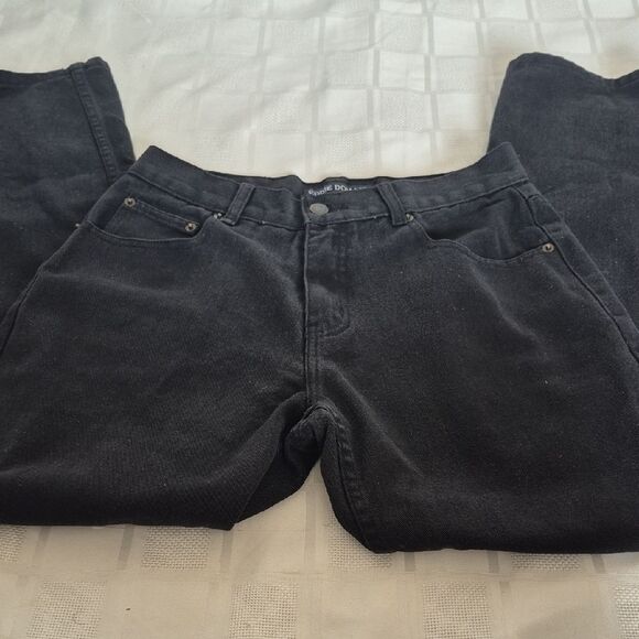 Polo by Ralph Lauren Men's Classic Black Straight Jeans - Picture 15 of 16